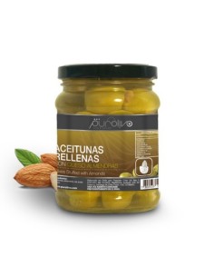 Aceitunas Rellenas Almendras 200 Gr - Purolivo