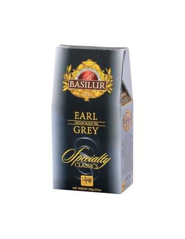 Box Te Negro Earl Gray Classic 100G X 12 Unid - Basilur