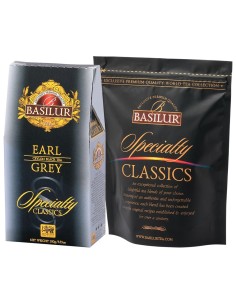 Box Te Negro Earl Gray Classic 100G X 12 Unid - Basilur 2