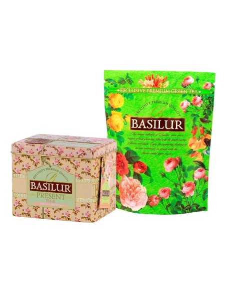 Basilur - Lata Present Pink 100Gr - 6 Unidades X Caja