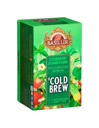 Cold Brew Strawberry Cucumber And Mint 20 Bolsas - 12 Unid X Caja