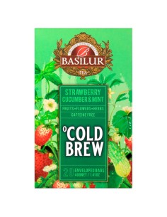 Cold Brew Strawberry Cucumber And Mint 20 Bolsas - 12... 2