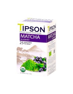 Matcha Arandano 25 Bolsas X 6 Unidades - Tipson