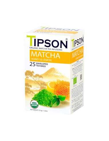 Tipson - Matcha Honey & Lemon - 6 Unidades X Caja