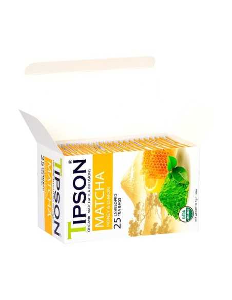 Tipson - Matcha Honey & Lemon - 6 Unidades X Caja