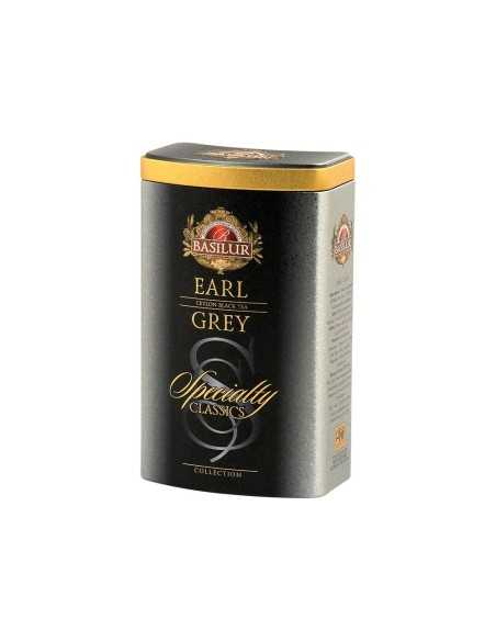 Basilur - Lata Earl Grey - 100G - 6 Unidades X Caja