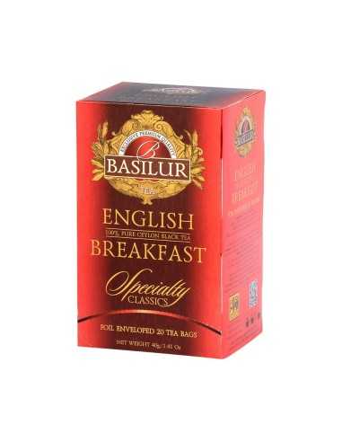 Te Negro English Breakfast 25Bolsas X 12 Unidades - Basilur