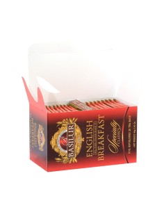 Te Negro English Breakfast 25Bolsas X 12 Unidades - Basilur 2