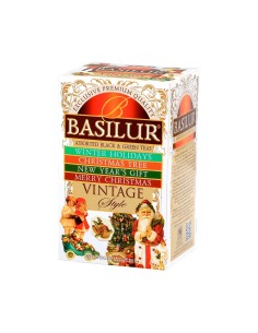 Basilur - Vintage Style Assorted - 12 Unidades X Caja
