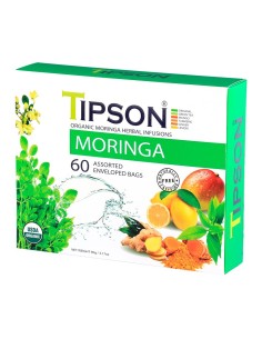 Surtido Te Moringa 60 Bolsitas X 6 Unidades - Tipson