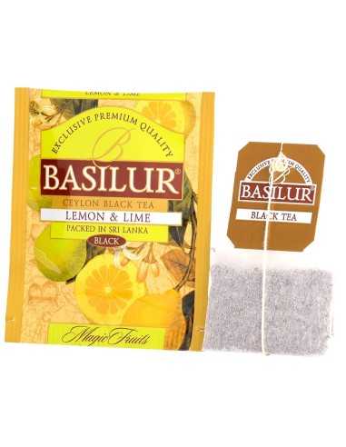 Lemon & Lime 25 Bolsas X 12 Unidades - Basilur