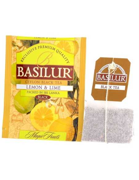 Lemon & Lime 25 Bolsas X 12 Unidades - Basilur