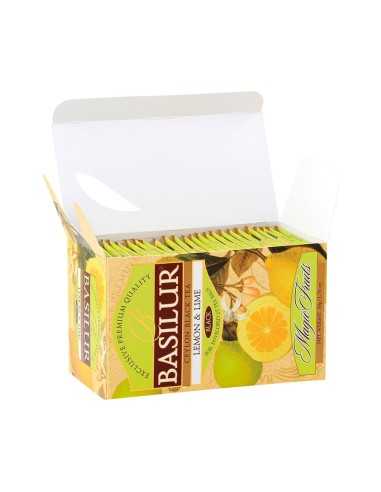 Lemon & Lime 25 Bolsas X 12 Unidades - Basilur