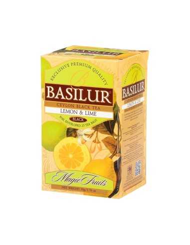 Lemon & Lime 25 Bolsas X 12 Unidades - Basilur