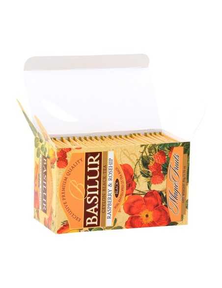 Te Frutal Frambuesa rosa mosqueta 25 Bolsas X 12 Unidx caja