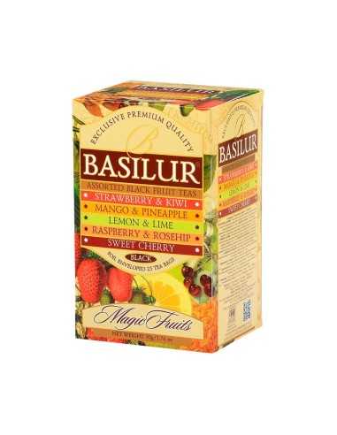 Basilur - Magic Fruits Assorted - 12 Unidades X Caja