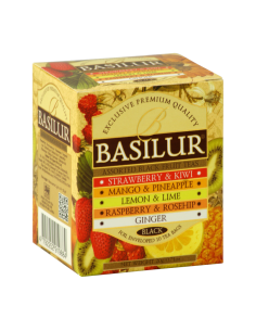 Basilur - Assorted Magic Fruit 10 Bolsas - 24 Unidades X...