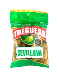 Aceitunas Verdes Sevillanas 350G x 24 Unidades - Treguear