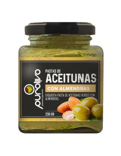 Pasta De Aceitunas Con Almendras - 12 Unidades Por Caja