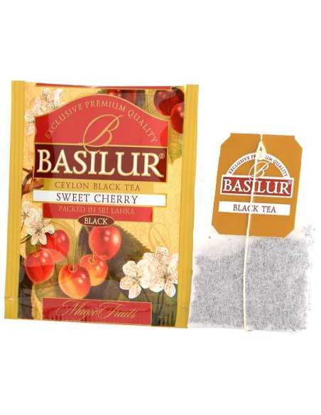 Te Frutas Cerezas Dulces - 20 Bolsas x 12 Unidades Basilur