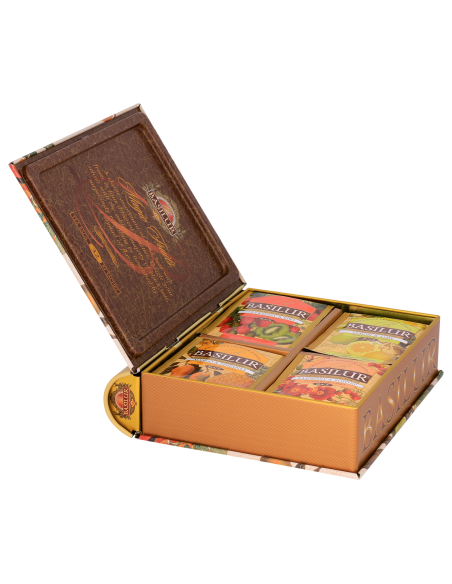 Tea Book Magic Fruits Assorted 32 bolsas - 6 Unid. X Caja