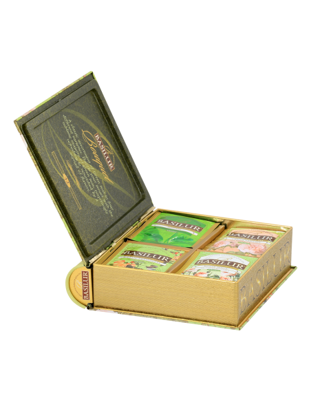 Tea Book Bouquet Assorted 32 bolsas - 6 Unid. X Caja