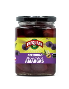 Aceitunas Azapa Natural - 200 Gr - 12 Unidades Treguear