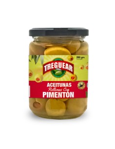 Aceitunas Rellenas Con Pimenton 200 Gr - 12 Unidades...