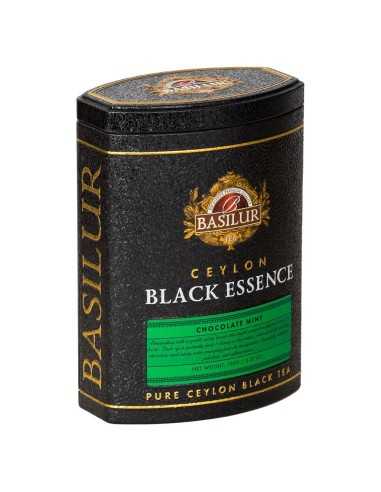 Black Essence Chocolate Menta Tea Hoja  100 Gr- x 6 Unidades Basilur
