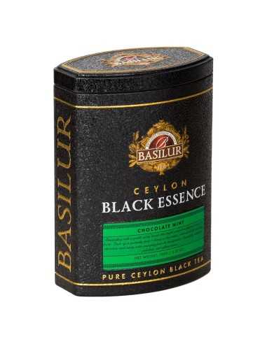 Black Essence Chocolate Menta Tea Hoja 100 Gr- x 6 Unidades Basilur