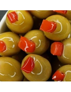 Aceitunas Rellenas de Pimenton - 10 Kg - Treguear 2