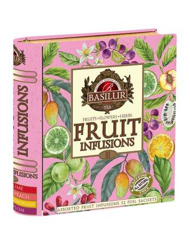 Infusiones de Fruta - Libro Surtido Frutal Volumen 2 - 32 Bolsitas x 6 Unidades - Basilur