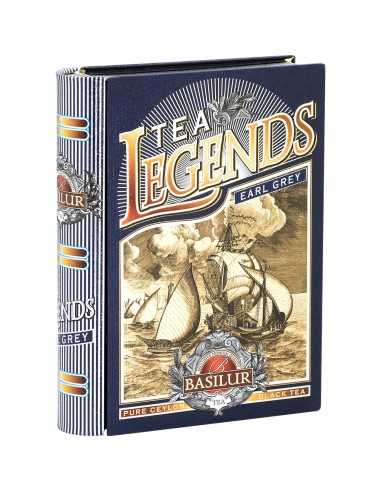 TEABOOK LEGENDS EARL GREY 100G X 6 Unidades - Basilur