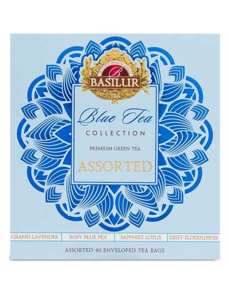 Te azul Surtido - Blue Tea - 40 Bolsas x 12 Unidades - Basilur
