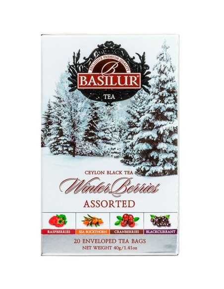 Winter Berries Surtido Te Con Berries 20 Bolsas x 12 Unidades - Basilur