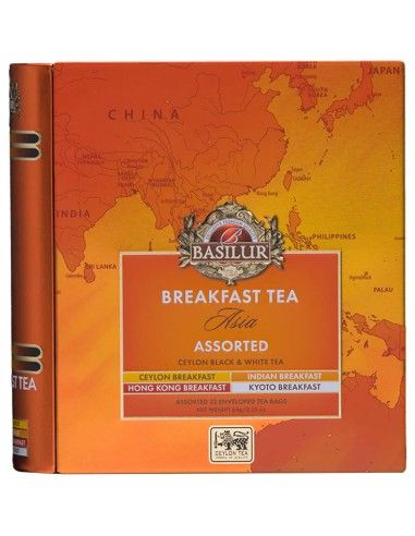 Libro de Té - Breakfast Asia - 32 Bolsitas x 6...