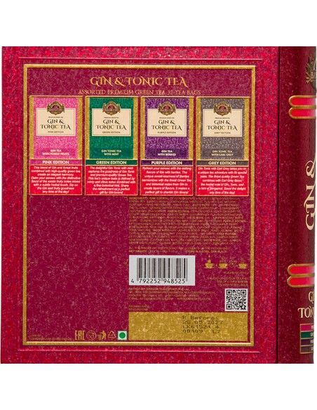 Gin Tonic Surtido Edicion Red- 32 Bolsitas x 6 Unidades - Basilur