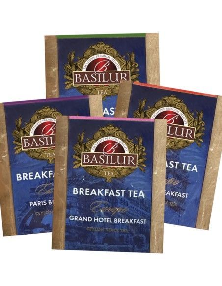 Te Breakfast - Europe Collection - 40 Bolsitas x 12 Unidades - Basilur