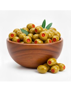 Aceitunas Rellenas de Pimenton - 10 Kg - Treguear