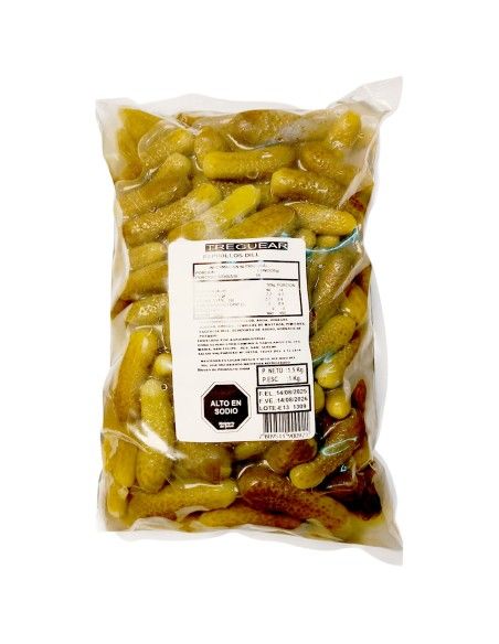 Pepinillos Dill - 10 Kg - Treguear