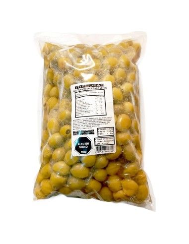 Aceitunas Deshuesadas Verdes - 10 Kg - Treguear