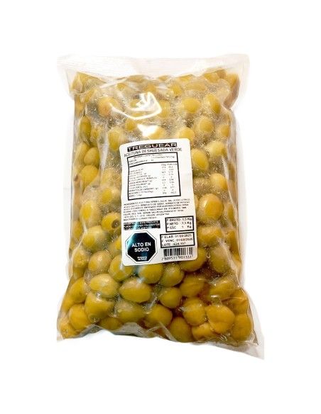 Aceitunas Deshuesadas Verdes - 10 Kg - Treguear