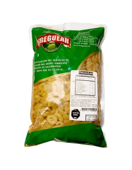 ACEITUNA RODAJA VERDE - 10 Kg - Treguear