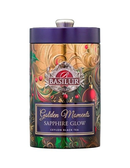 Golden Moments - Sapphire Glow - Hoja 100 gr x 6 Unidades - Basilur
