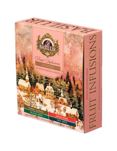 Fruit Infusion - Surtido de Infusiones - 40 Bolsas x 12 Unidades - Basilur