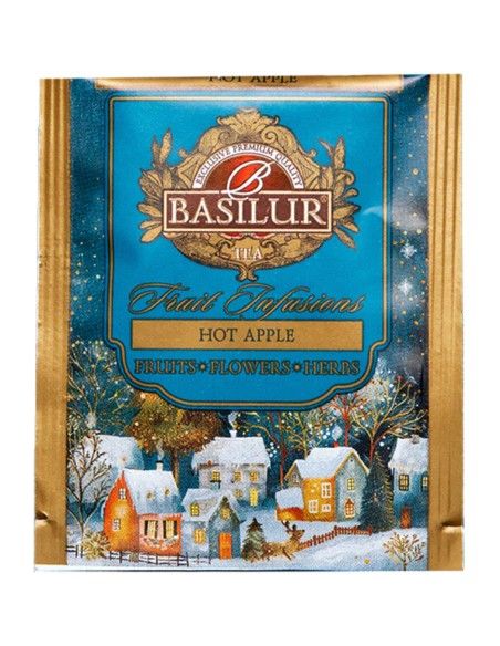 Fruit Infusion - Hot Apple - 20 Bolsas x 12 Unidades - Basilur