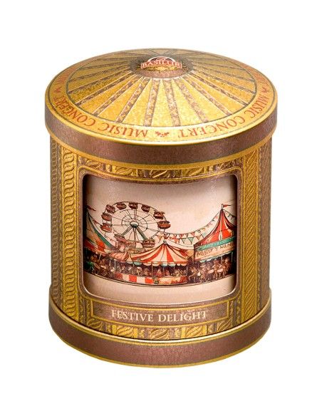 Te Negro Arandano Chocolate Caramelo - Music Festival Delight-Hoja 75 gr x 6 Unidades - Basilur