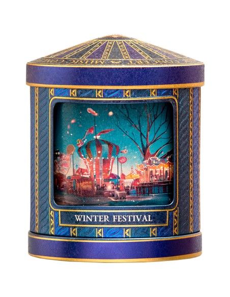 Te Negro con Piña - Music Festival Winter - Hoja 75 gr x 6 Unidades - Basilur