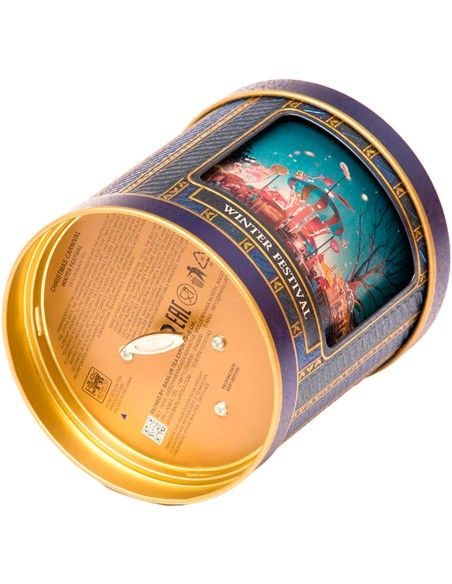 Te Negro con Piña - Music Festival Winter - Hoja 75 gr x 6 Unidades - Basilur