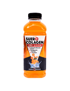 Bebida Hidratante Suero Naranja Mandarina 8 Iones + 8g Colágeno 630ml - 6 Unidades - I LIKE